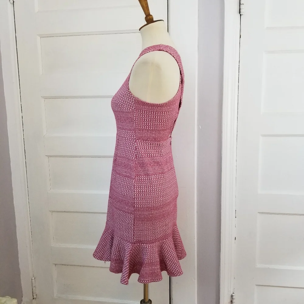Banana Republic Jacquard Cross Back Dress, Size 0 - Picture 10 of 12